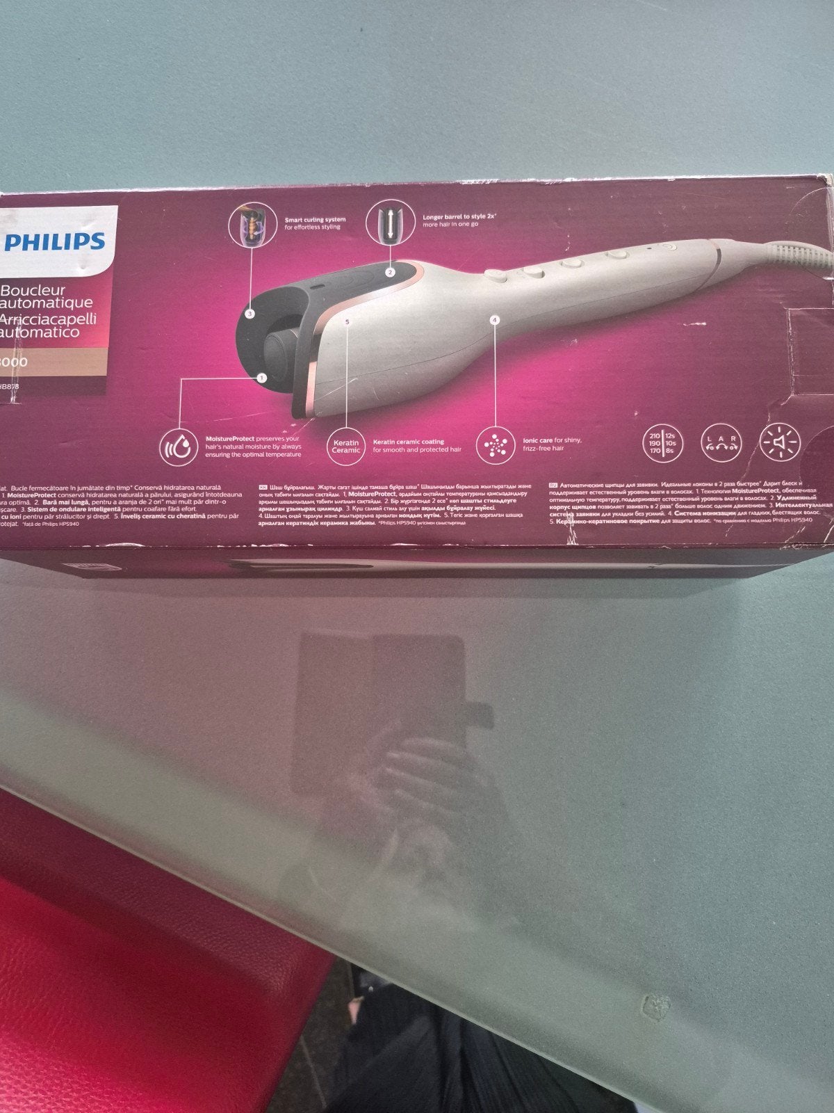 Philips Auto Curler 8000 - Automatische Krultang, Witgoed en Apparatuur, Ophalen