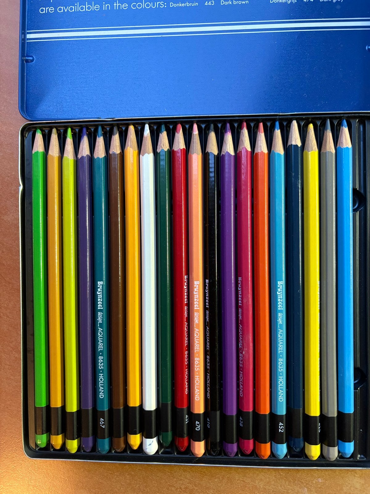 Bruynzeel Design Aquarel Potloden - 20 Stuks, Verzenden, Zo goed als nieuw, Potlood of Stift