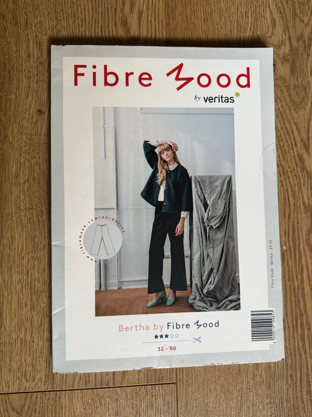 Fibre Mood patroon broek Bertha - Ongebruikt (maat 32-50), Verzenden, Vrouw, Nieuw, Broek