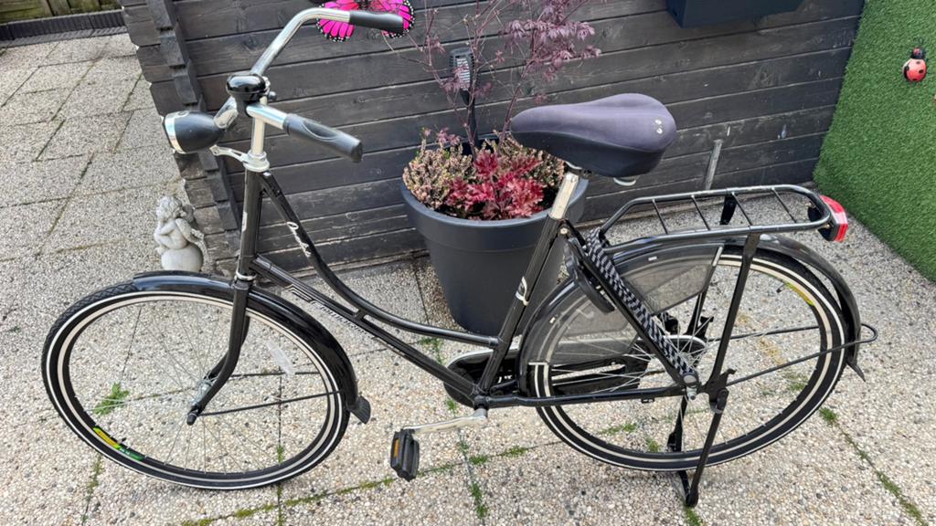 dames fietsen te koop, Fietsen en Brommers, Ophalen, Gebruikt, Terugtraprem