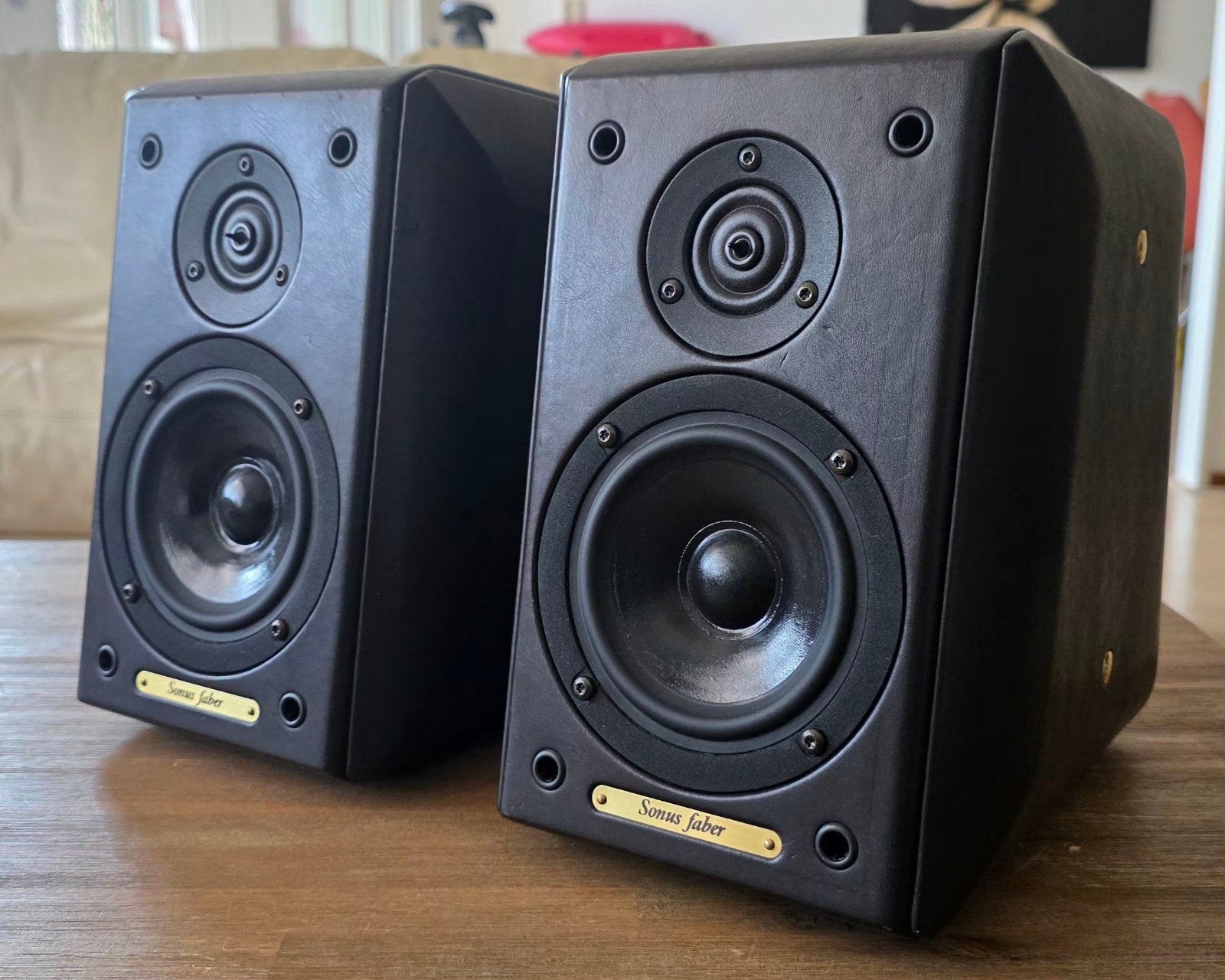Sonus Faber Toy boekenplank luidsprekers, Overige merken, Ophalen of Verzenden, Zo goed als nieuw, Basreflex