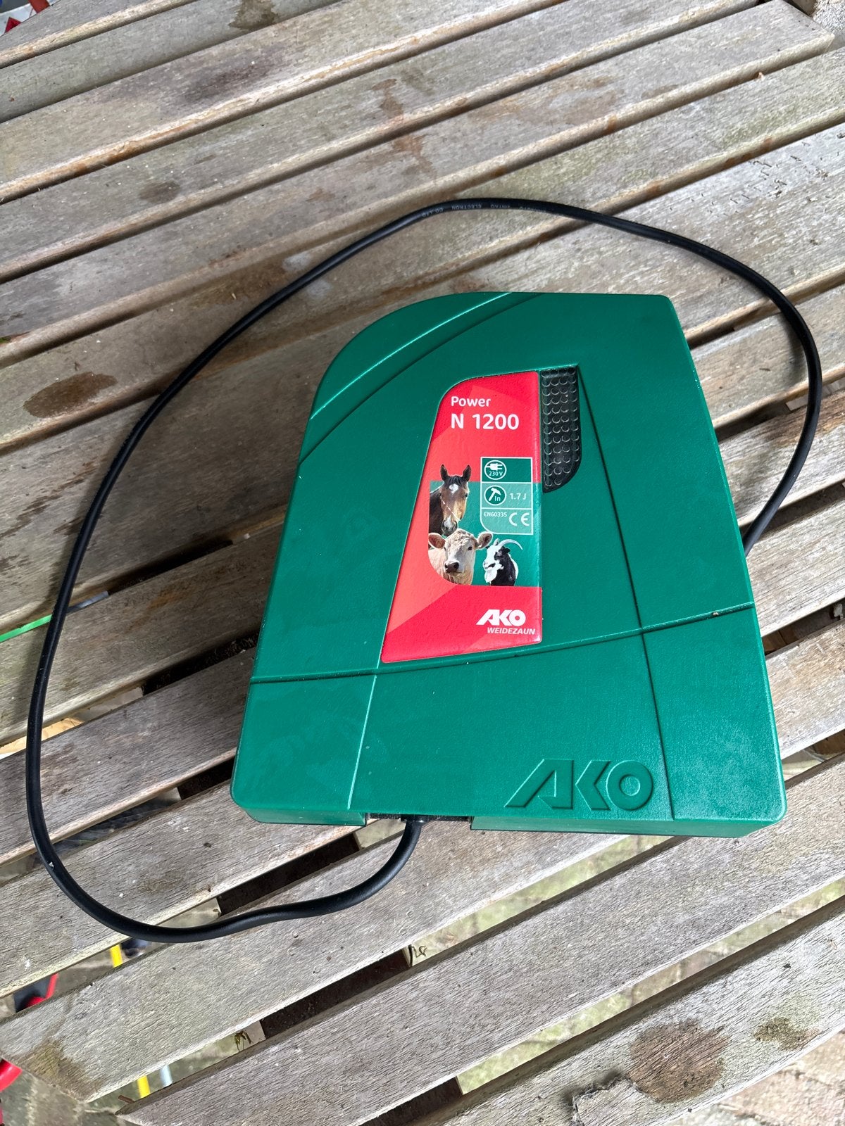 AKO Power N 1200 schrikdraadapparaat voor weide, Ophalen of Verzenden