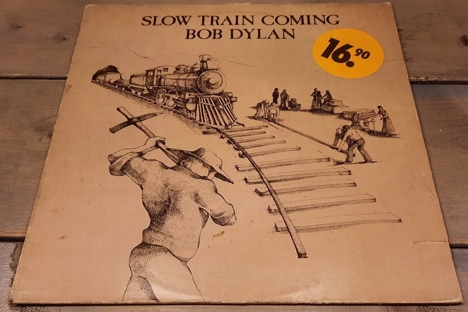 lp: Bob Dylan - Slow train coming, Ophalen of Verzenden