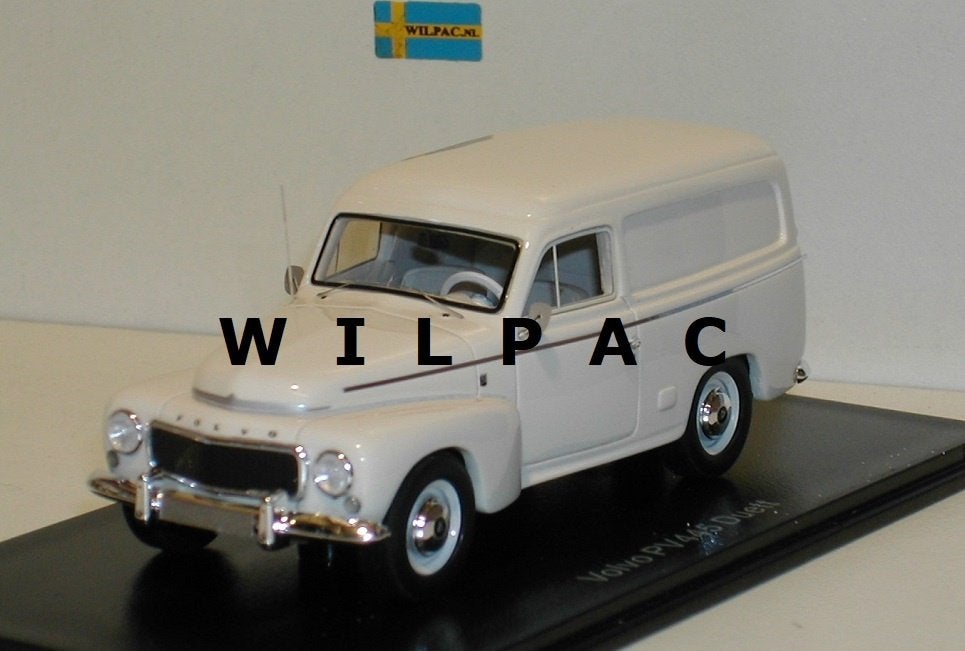 Neo. Volvo . Duett . P210 bestelwagen in beige 1:43 in resin, Hobby en Vrije tijd, Modelauto's | 1:43, Ophalen of Verzenden, Nieuw