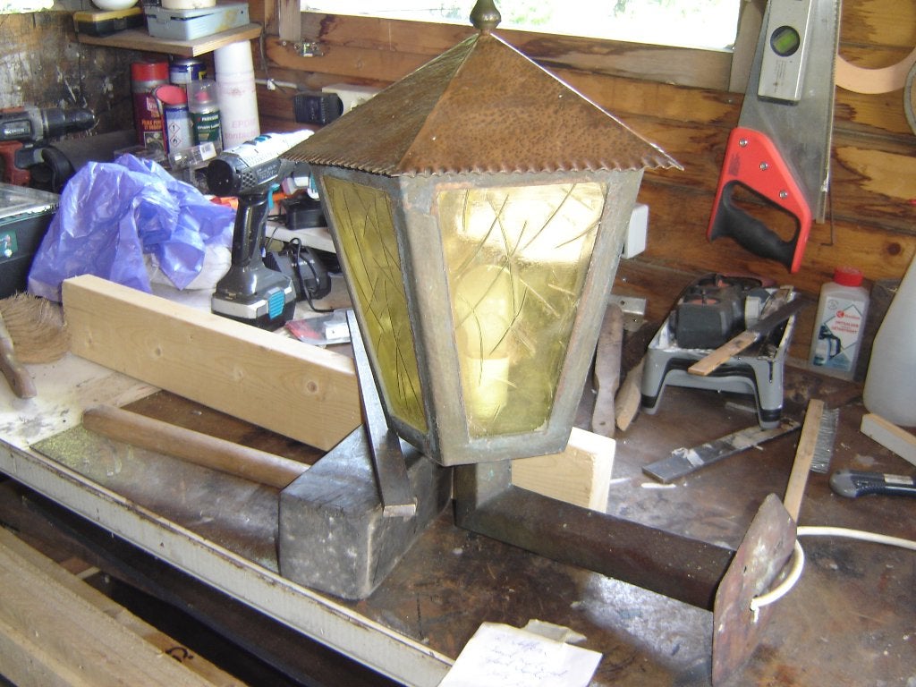 buiten lantaarn, Ophalen, Overige materialen, Gebruikt, Wandlamp
