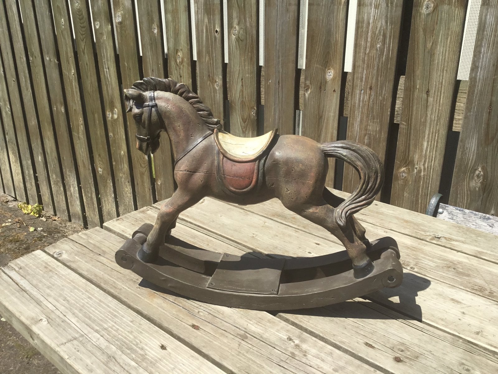 Houten paard, Huis en Inrichting, Ophalen, Zo goed als nieuw