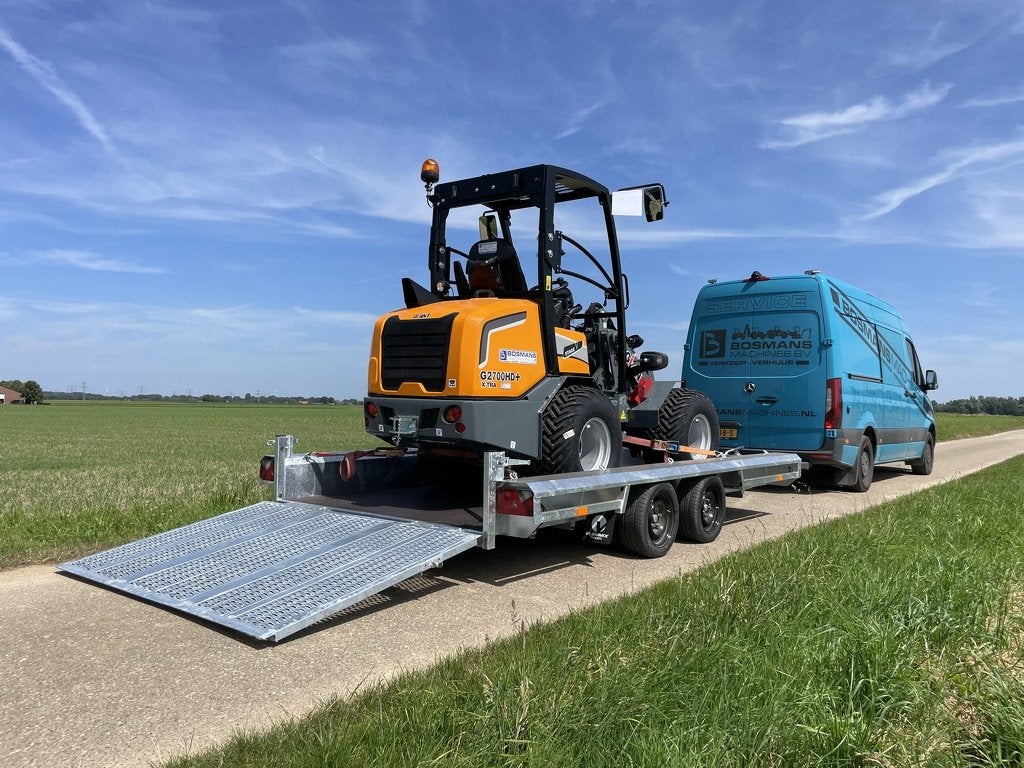 Vlemmix machinetransporter 3500 kg 400x180 2 x as 1800 kg NI, Nieuw