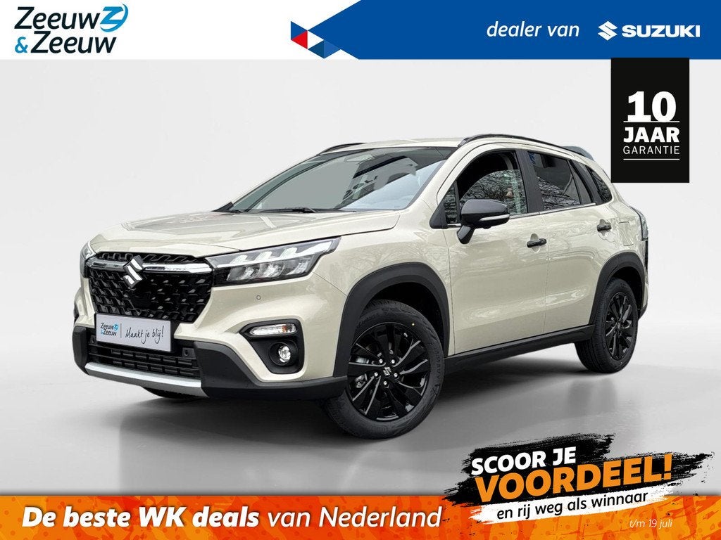 Suzuki S-Cross 1.4 Boosterjet Special Edition Smart Hybrid |, Auto's, Suzuki, Voorwielaandrijving, 4 cilinders, Beige, Leder