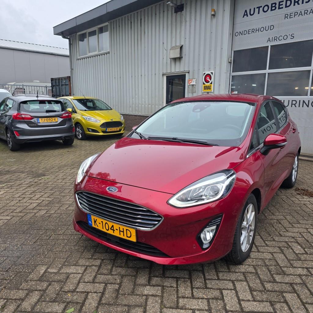 Ford FIESTA 1.0 EcoBoost 125pk mHEV Titanium X, Auto's, Ford, Gebruikt, Euro 6, Met garantie (alle), Electronic Stability Program (ESP)