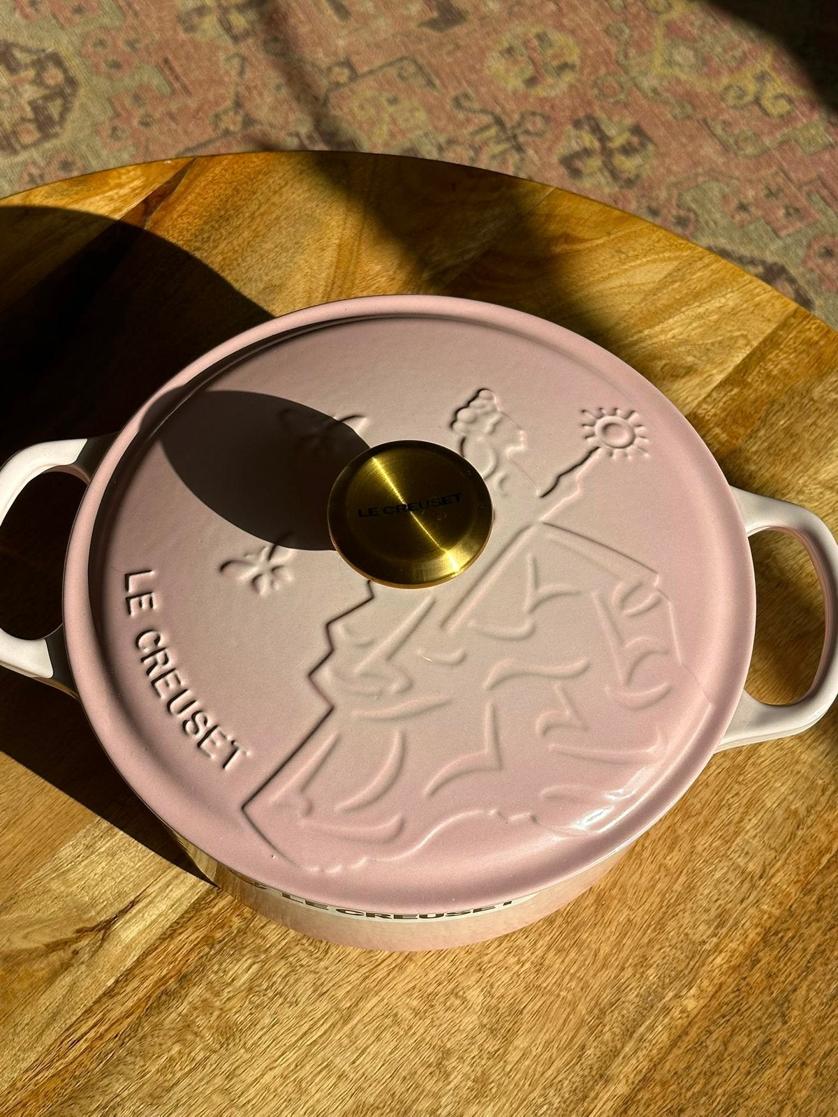 Le Creuset gietijzeren braadpan 24 cm –Wicked Glinda, Ophalen of Verzenden, Nieuw, Gietijzer, Koekenpan of Braadpan