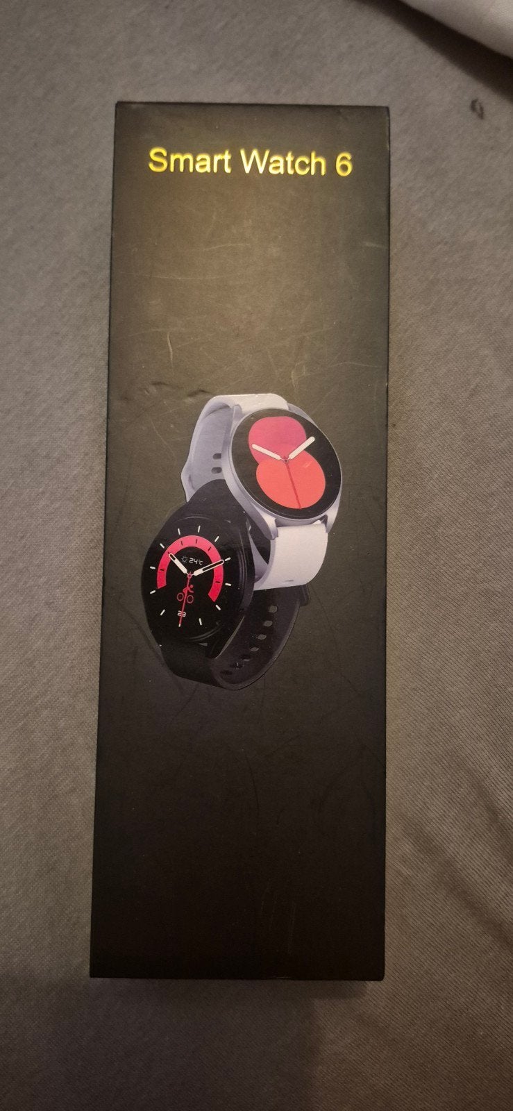 Smart Watch 6 - Zo Goed Als Nieuw in doos, Smart Watch, Zwart, Nieuw, Ophalen of Verzenden