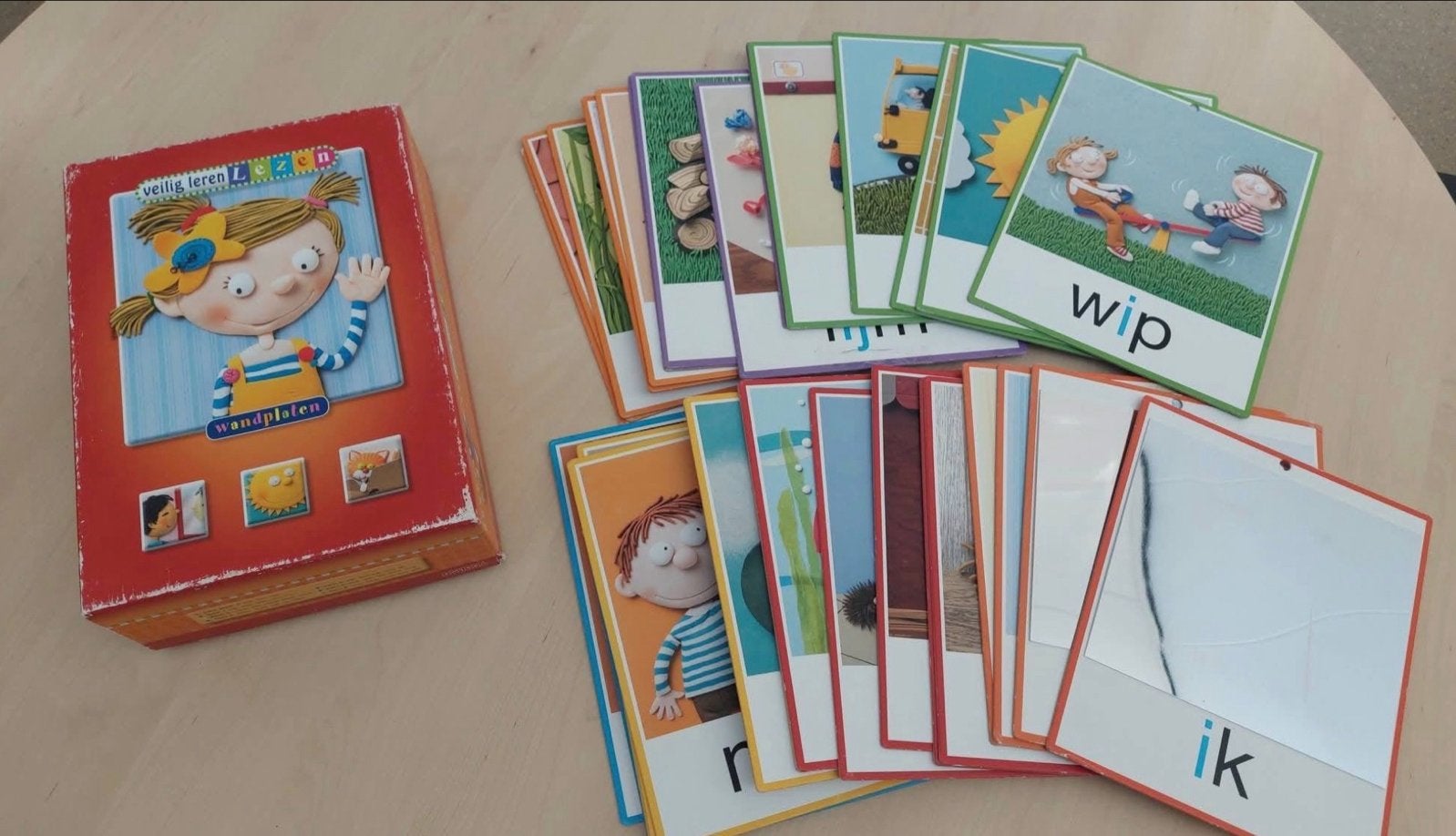 Wandplaten Veilig Leren Lezen - Educatief Spel, Ophalen of Verzenden
