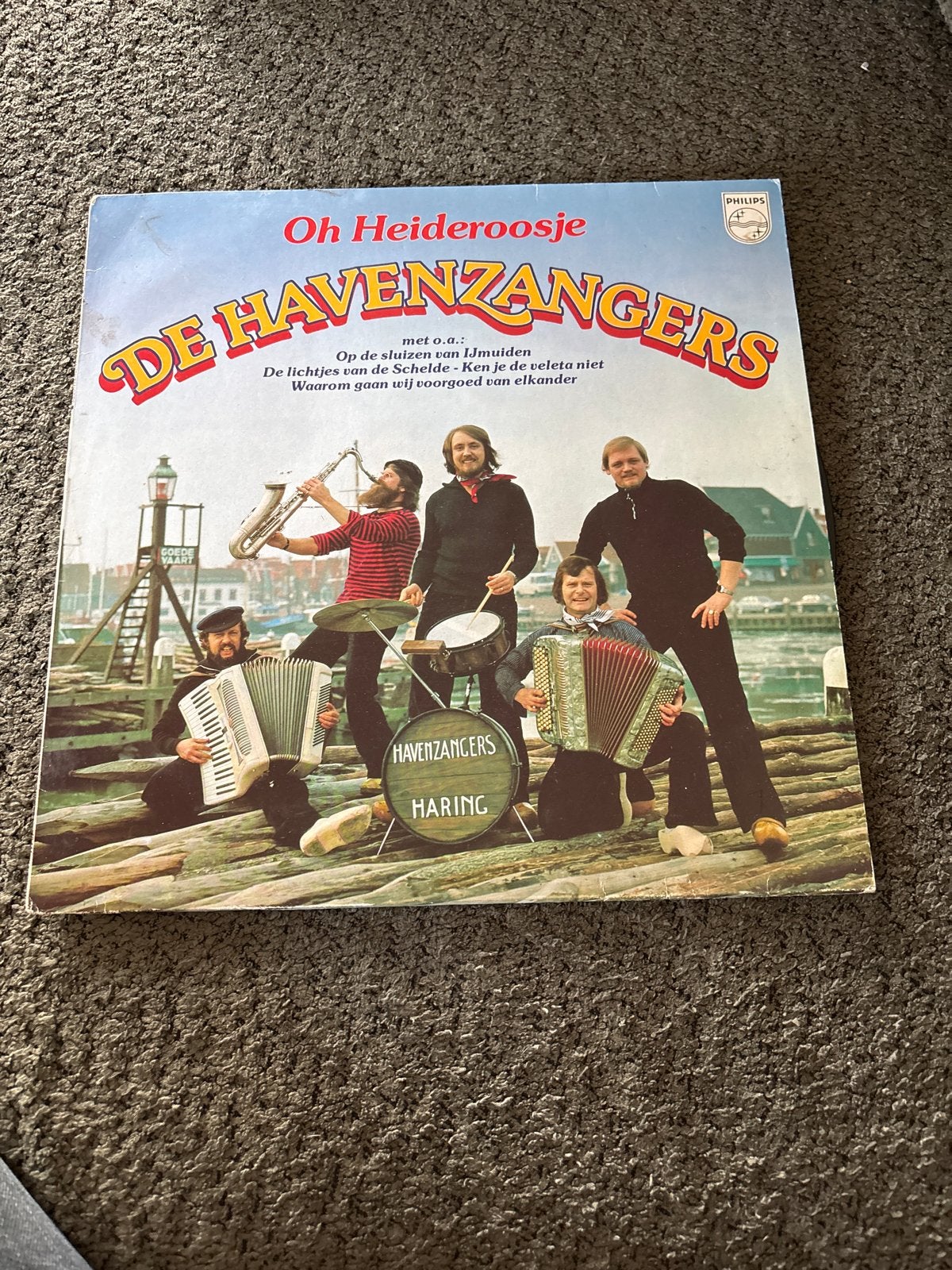 De Havenzangers - Oh Heideroosje LP (Philips), LP, Gebruikt, Ophalen of Verzenden, 12 inch