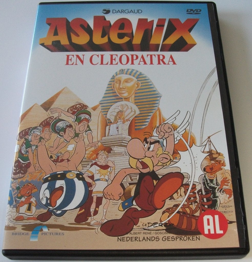 Dvd *** ASTERIX EN CLEOPATRA ***, Alle leeftijden, Zo goed als nieuw, Komedie, Film