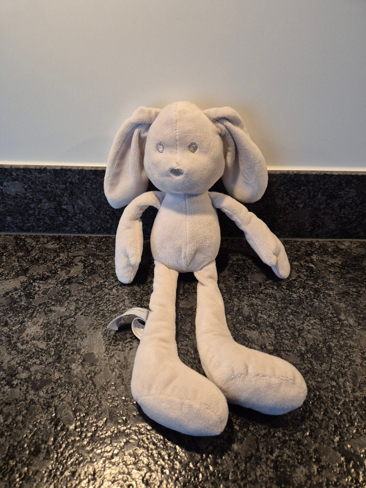 Zeeman - Knuffel Hond met Slungelbenen grijs, Ophalen of Verzenden, Hond
