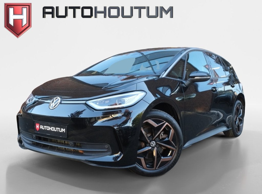 Volkswagen ID.3 Pro 150 kW 62kwh | Camera | IQ Lights | Keyl, Auto's, 12 maanden, 0 cilinders, Gebruikt, Zwart