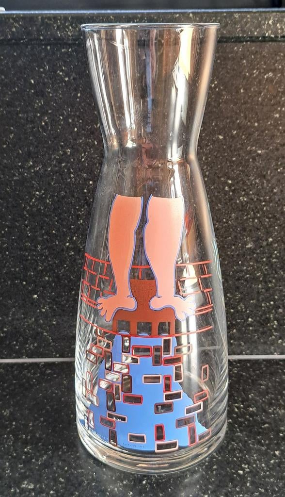 Twan de Vos - waterkaraf, Ophalen of Verzenden, Zo goed als nieuw, Overige typen
