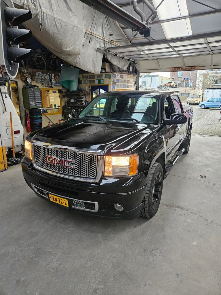 GMC pickup 4x4 lpg 2013 zwart, Auto's, Automaat, Overige carrosserieën, Zwart, Vierwielaandrijving