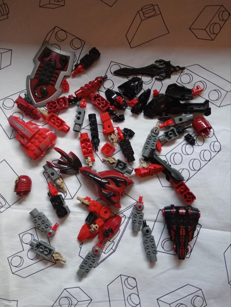 Losse lego Knights kingdom, Ophalen of Verzenden, Gebruikt