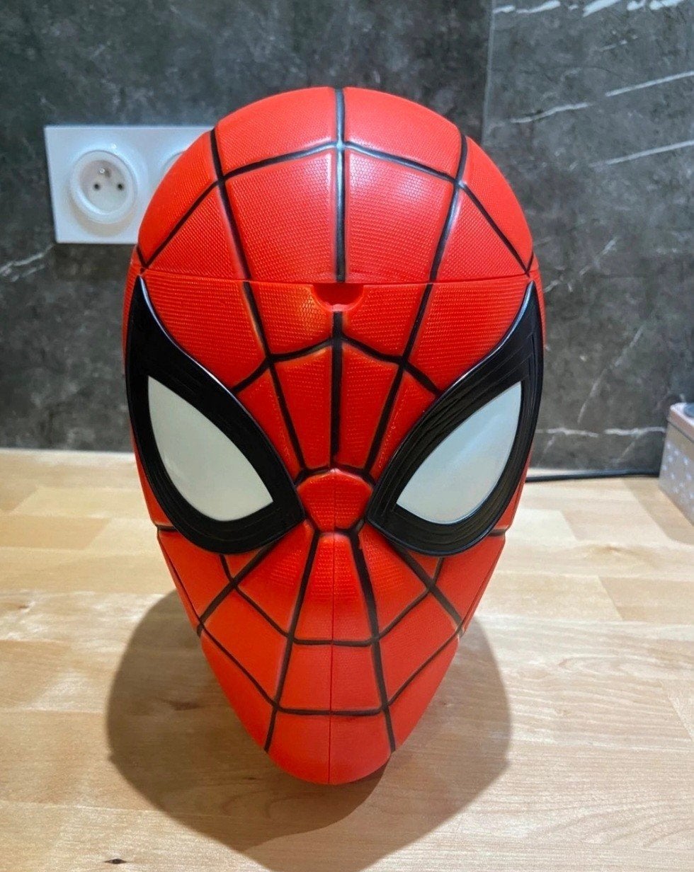 3D Spider-man popcorn bucket, Ophalen of Verzenden, Zo goed als nieuw