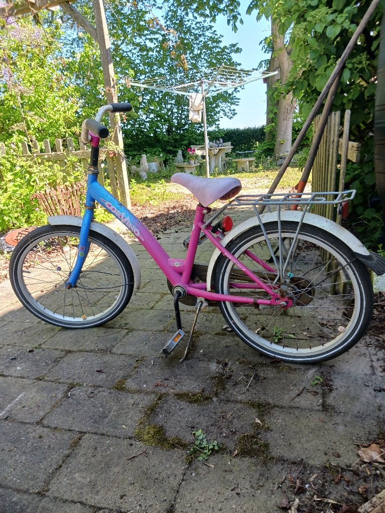 KINDERFIETS,  22 inch, zadelhoogte 63, Ophalen, Gebruikt, Cortina, Terugtraprem