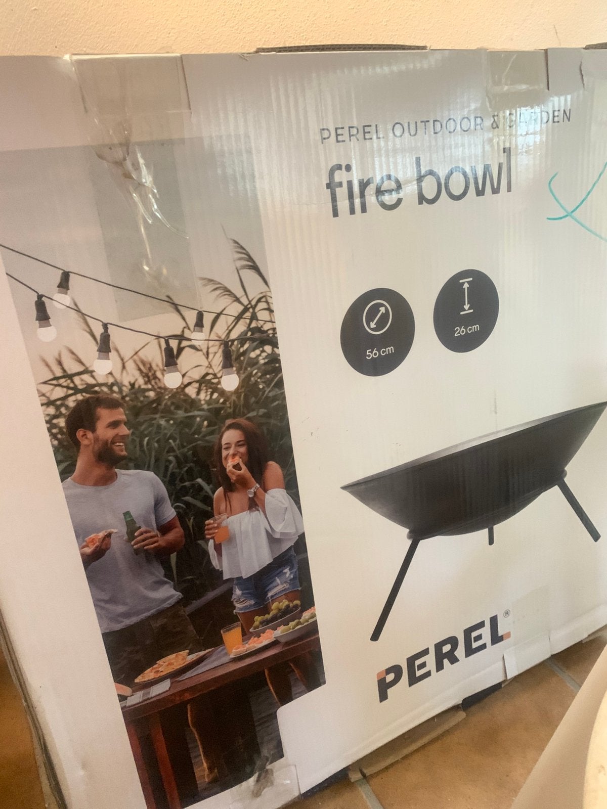 Perel vuurschaal nieuw n doos, Ophalen of Verzenden, Nieuw