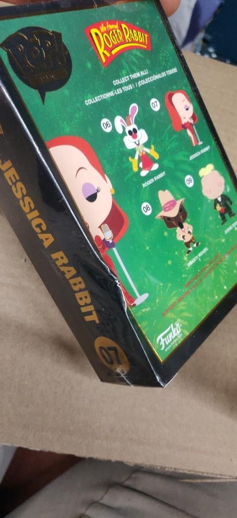 Roger Rabbit Jessica Rabbit funko, Verzamelen, Ophalen of Verzenden, Nieuw, Gebruiksvoorwerp
