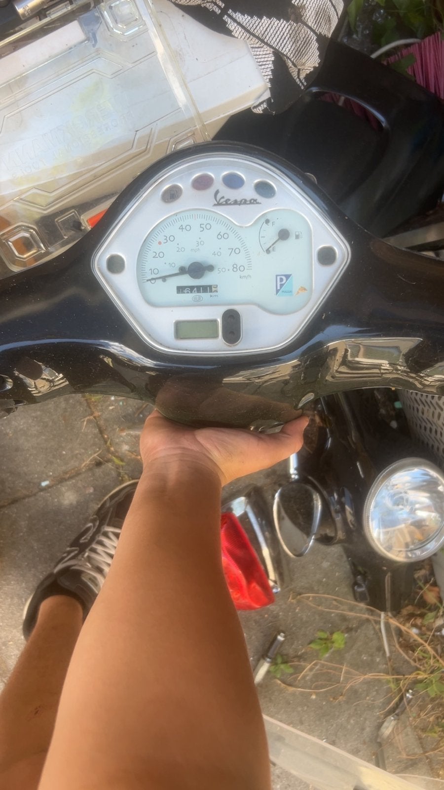 Vespa Lx stuurkappen, Ophalen, Zo goed als nieuw, Kap