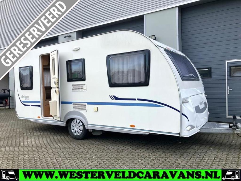 Adria Adora 472 LU +MOVER +GERJAK VOORTENT +FIETSREK, Rondzit, Bedrijf, 5 tot 6 meter, Overige typen