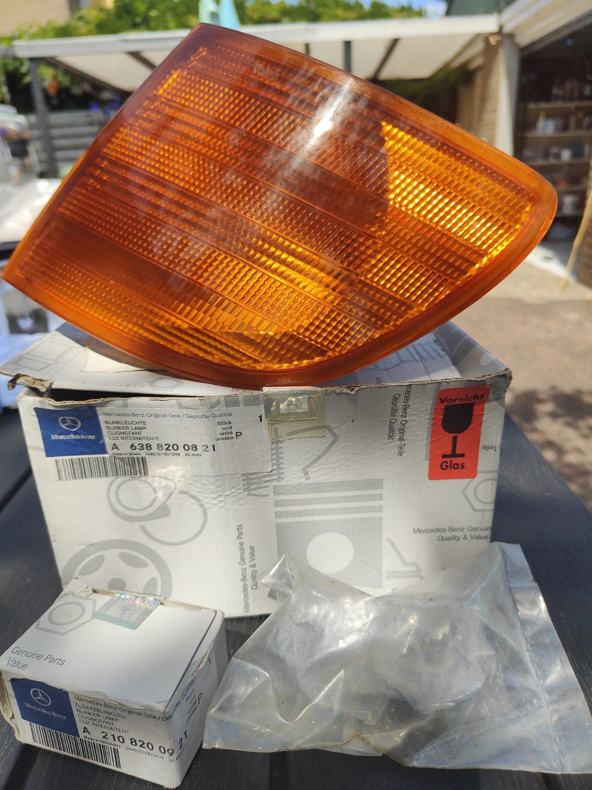 Mercedes-Benz Vito W638 Knipperlicht Links Voor (Or, Ophalen of Verzenden