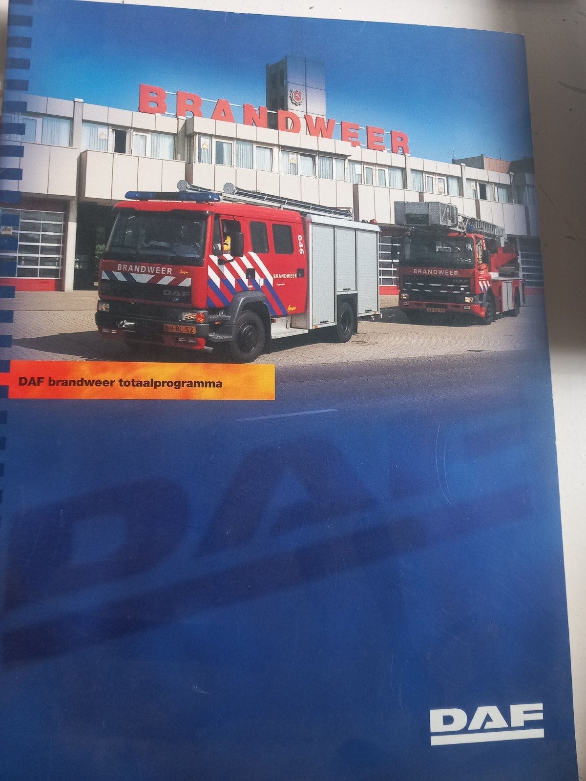 Daf brandweer folders, Ophalen of Verzenden, Zo goed als nieuw, Overige merken