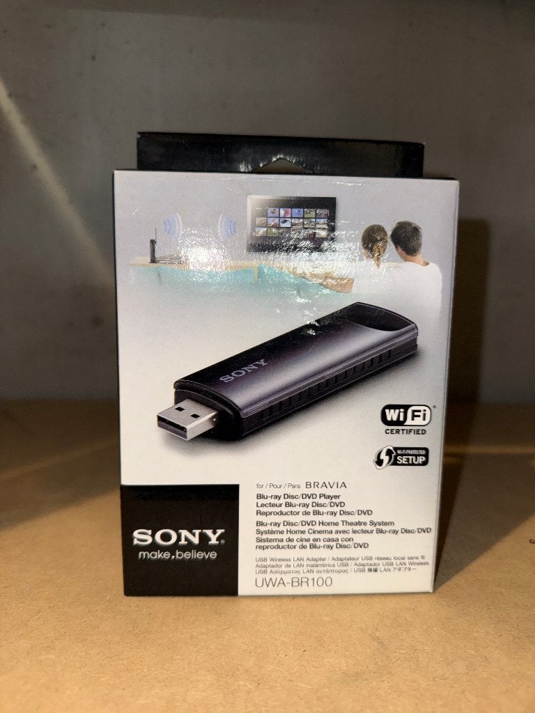 Sony UWA-BR100 originele USB WiFi adapter voor Bluray, Ophalen of Verzenden, Zo goed als nieuw, Sony, Wi-Fi