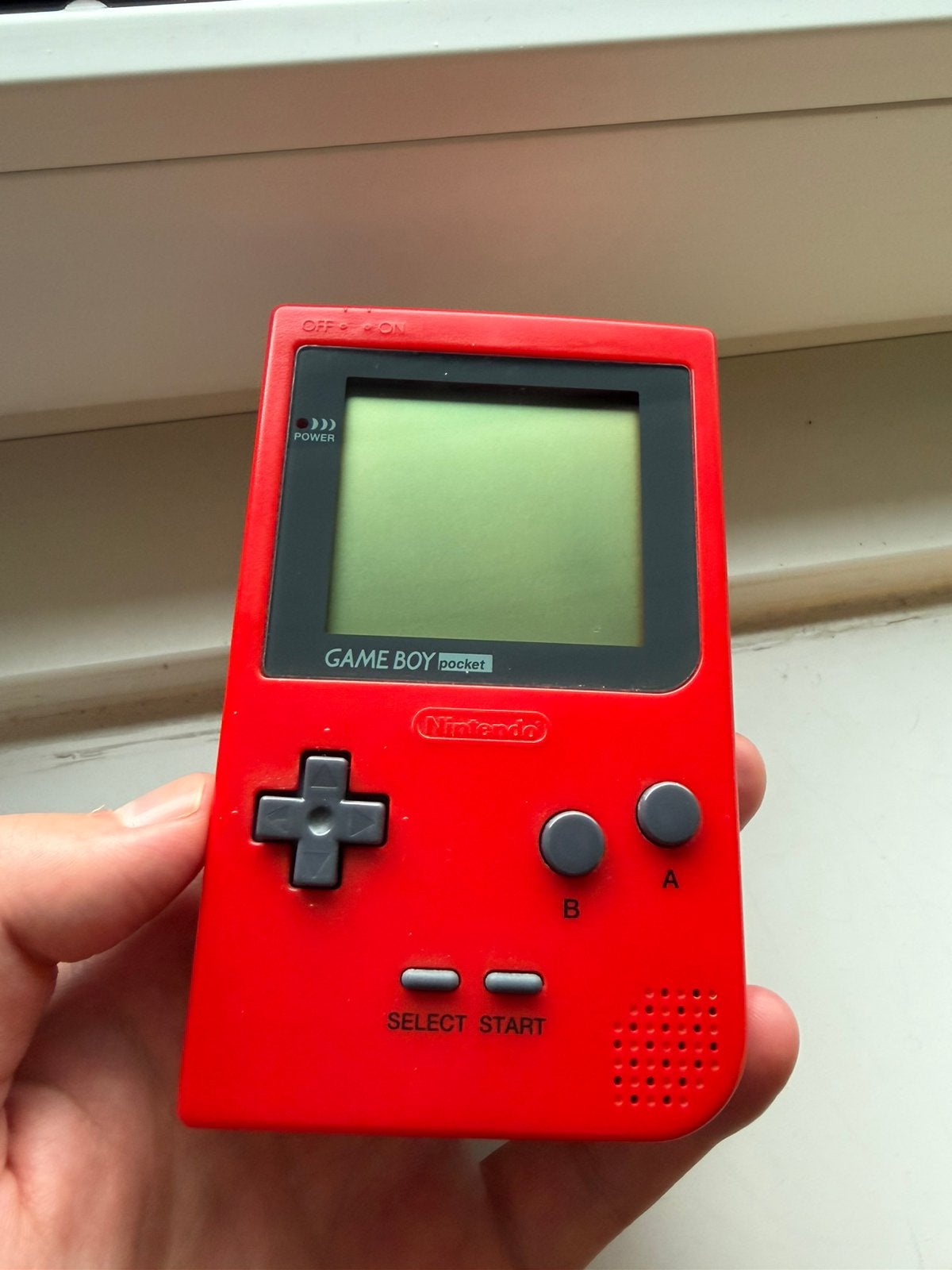 Gameboy Pocket rood, Spelcomputers en Games, Ophalen, Zo goed als nieuw, Game Boy Pocket
