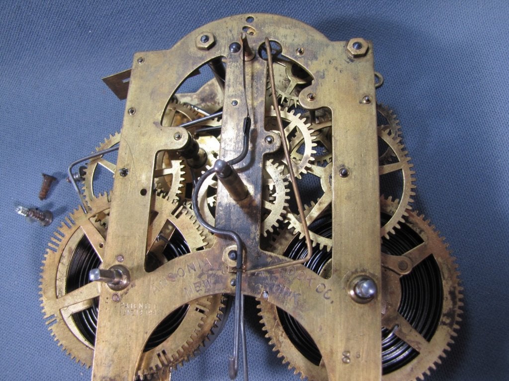Ansonia klok uurwerk no.8, Ophalen of Verzenden