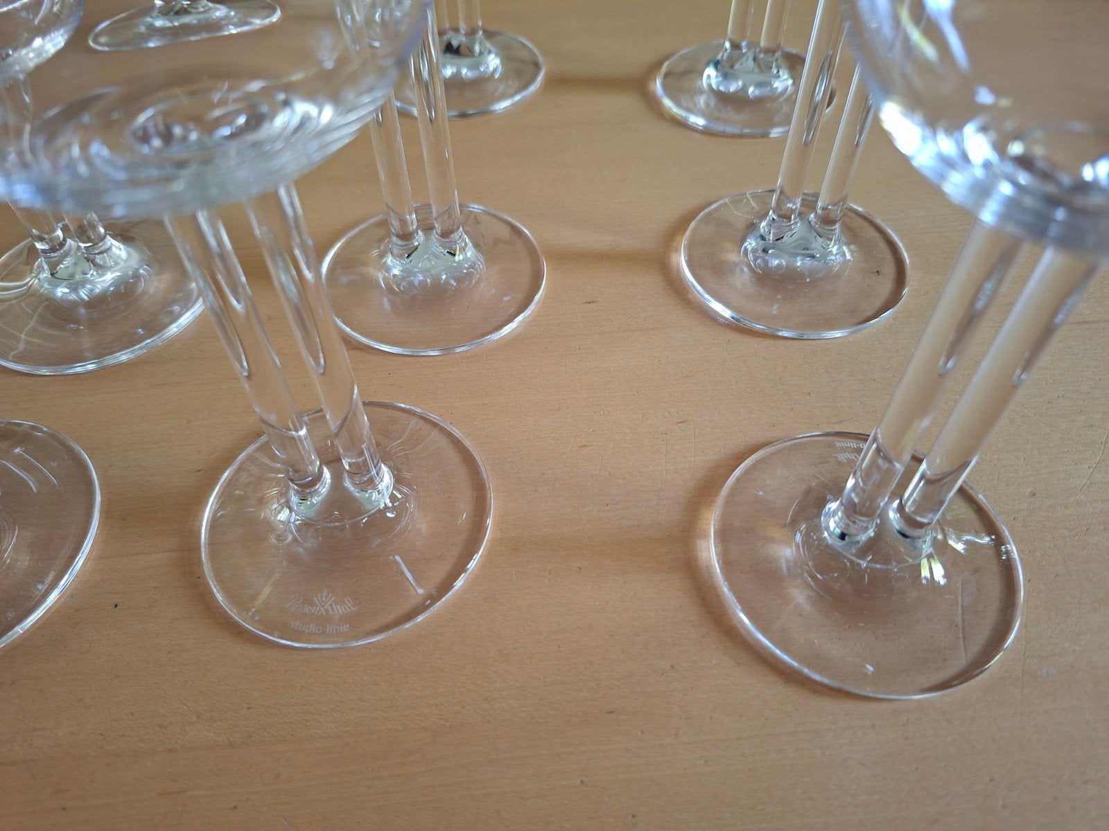 ROSENTHAL Studioline Wijnglazen Kristal 14x, Ophalen, Glas, Overige stijlen, Glas of Glazen