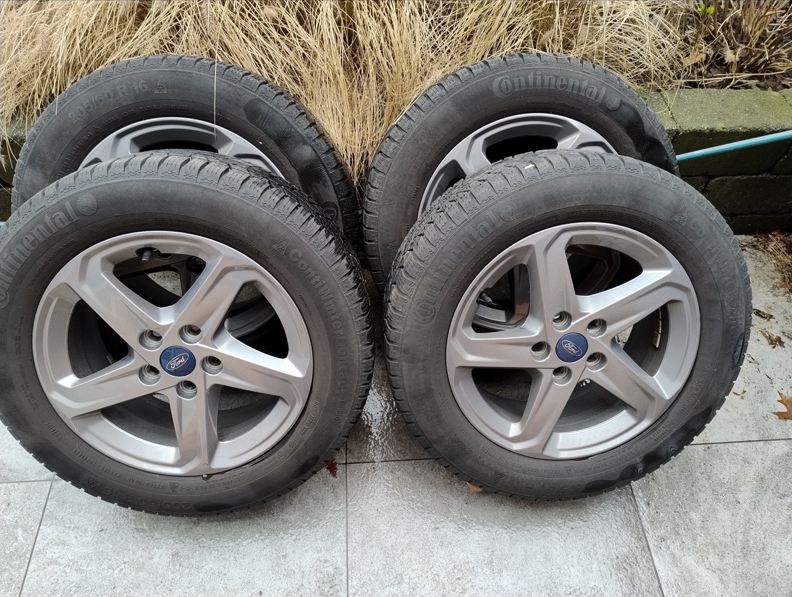 Ford focus MK4 WinterContact TS830P banden met Ford velgen, Ophalen, Gebruikt