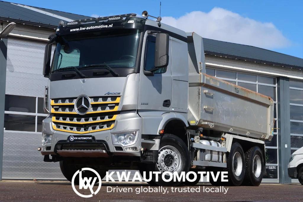 Mercedes-Benz Arocs 2658 6X4/ RETARDER/ BIG AXLES/ STEEL-AIR, Auto's, Vrachtwagens, Automaat, Achterwielaandrijving, Euro 6, Bedrijf