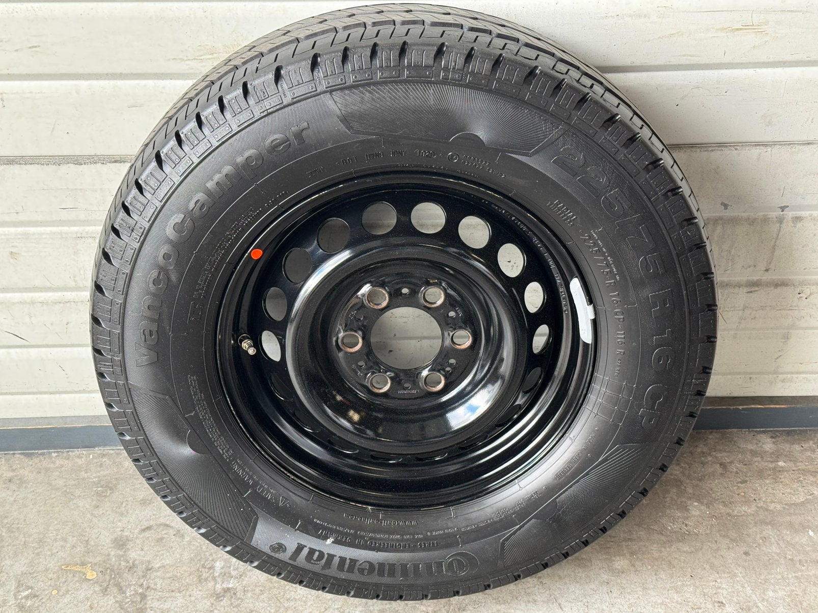 RESERVEWIEL MERCEDES SPRINTER  Camper 16”- 6X130, 225/75/16, 16 inch, Banden en Velgen, Ophalen of Verzenden, Bestelwagen