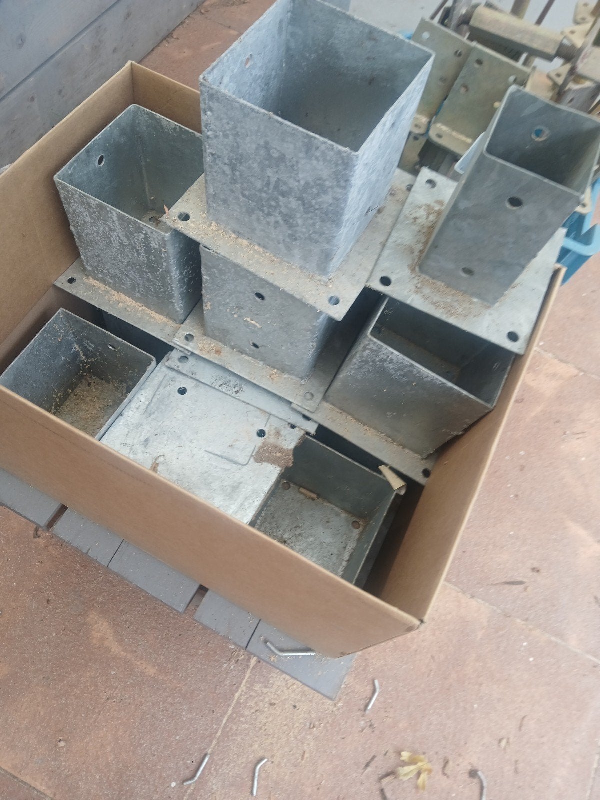 Paalhouders in diverse maten: 7x7, 9x9 en 12x12 cm, Ophalen of Verzenden, Nieuw, Overige typen
