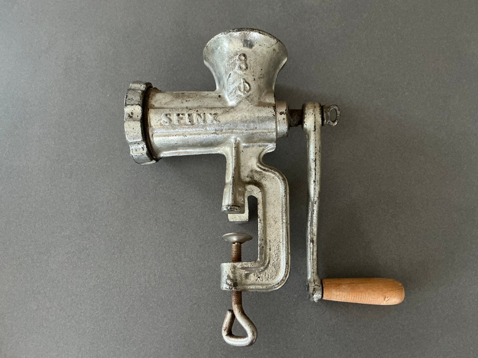 Super vintage Gehaktmolen /vleesmolen, Antiek en Kunst, Ophalen of Verzenden