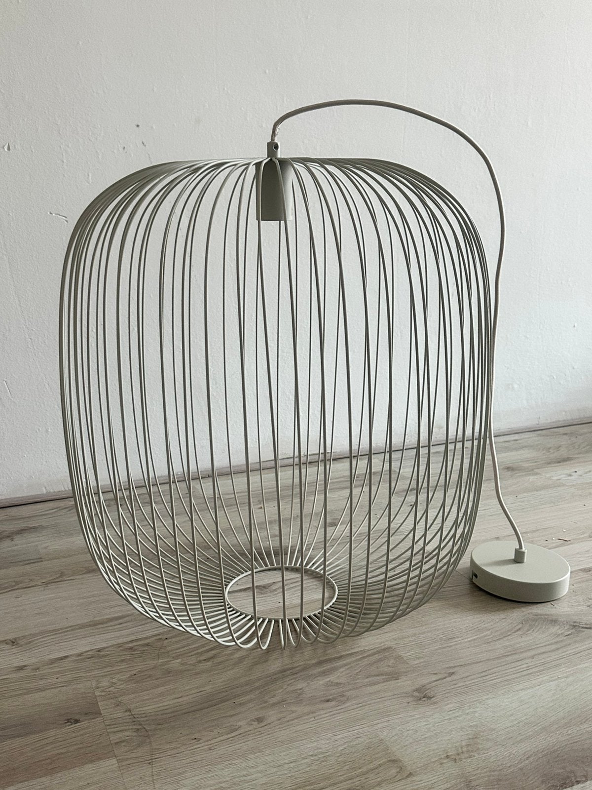 Hanglamp grijs, Huis en Inrichting, Metaal, Ophalen of Verzenden, Nieuw