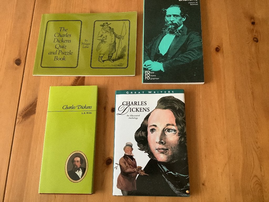 Charles Dickens, 4 leuke boekjes, Verzenden, Charles Dickens