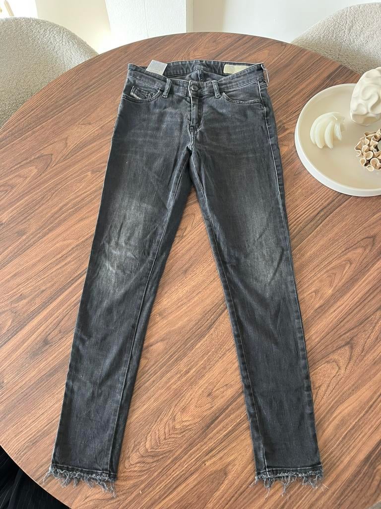 Diesel broek dames, Ophalen of Verzenden, Zo goed als nieuw, Blauw