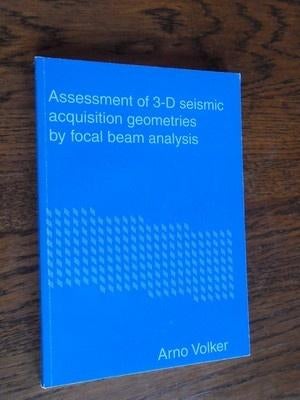 Volker. Assessment of 3-D Seismic Acquisition (seismologie, Ophalen of Verzenden, Gelezen, Natuurwetenschap