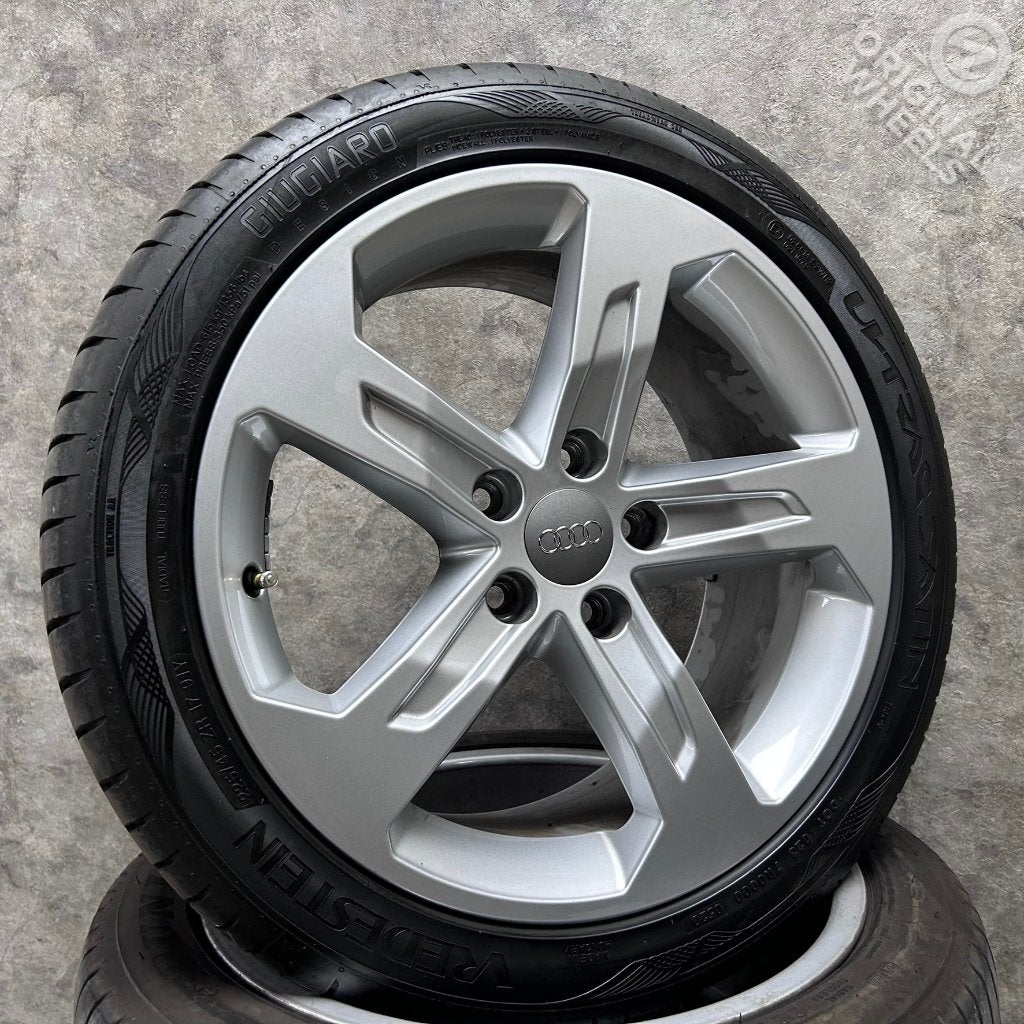 diversen 17 inch originele velgen + zomerbanden Audi A3, Audi, Gebruikt, Banden en Velgen, 17 inch