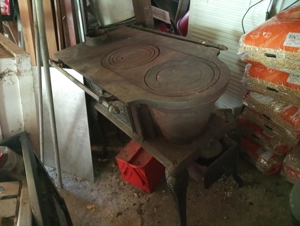 Kook kachel, Huis en Inrichting, Kachels, Ophalen, Elektrisch, Houtkachel