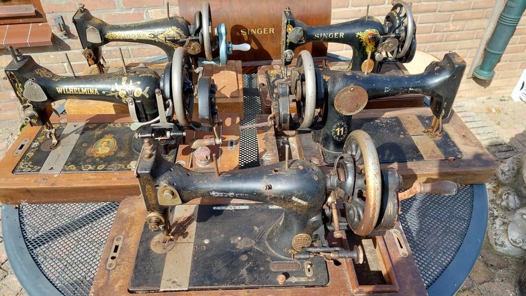 Naaimachine, Antiek en Kunst, Antiek | Naaimachines, Ophalen of Verzenden