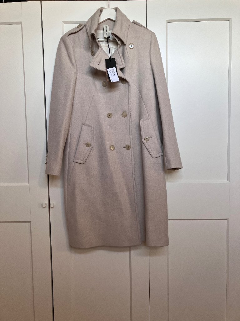Nieuw met prijskaartje DRYKORN winterjas t.w.v. €389,95, Maat 38/40 (M), Drykorn, Beige, Nieuw