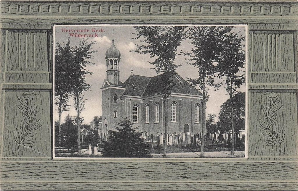 702-428-003 Hervormde Kerk Wildervank, Verzamelen, Ophalen of Verzenden, Voor 1920, Groningen