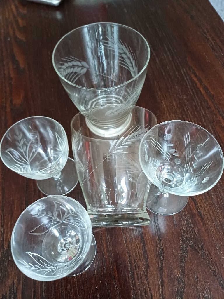 Geslepen glaswerk, Antiek en Kunst, Ophalen of Verzenden